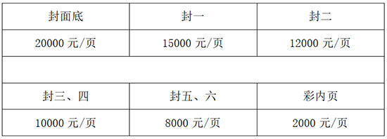 六、會刊廣告