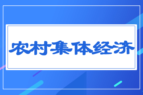 農(nóng)村集體經(jīng)濟