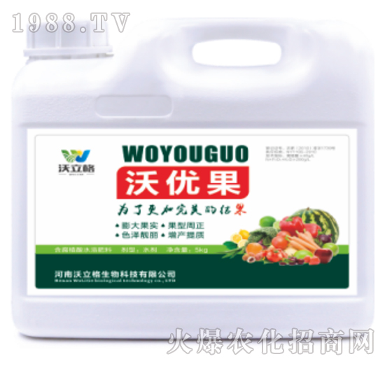 膨果型含腐植酸水溶肥-沃優(yōu)果-沃立格