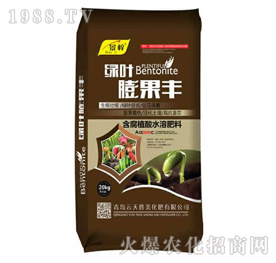 含腐植酸水溶肥料-膨果豐-綠色-云天勝美