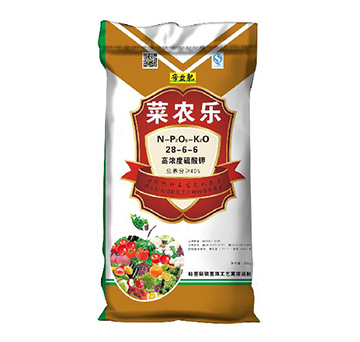 蔬菜專用高濃度硫酸鉀復混肥料28-6-6-菜農(nóng)樂-帝益肥