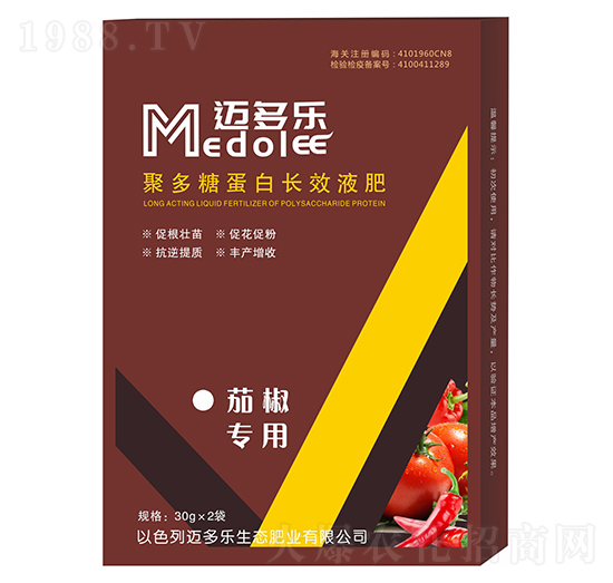 茄椒專(zhuān)用聚多糖蛋白長(zhǎng)效液肥-邁多樂(lè)