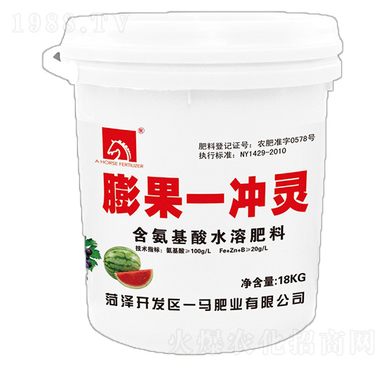 含氨基酸水溶肥料-膨果一沖靈-一馬生態(tài)