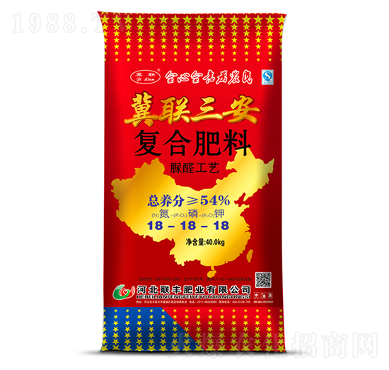 40kg脲醛工藝復(fù)合肥料18-18-18-聯(lián)豐肥業(yè)