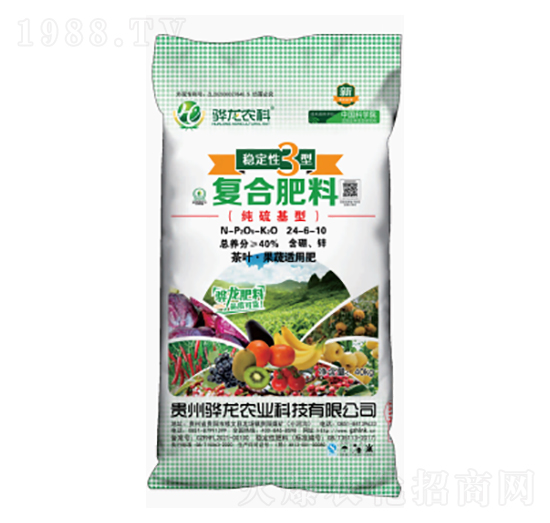 茶葉·果樹適用純硫基型復(fù)合肥料24-6-10-驊龍農(nóng)業(yè)