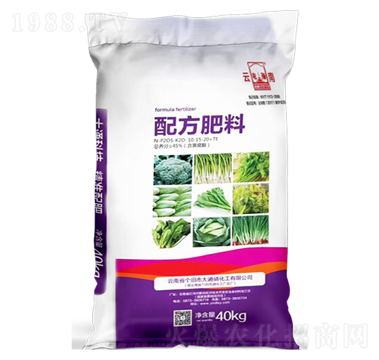 配方肥料10-15-20+TE-大通磷化工