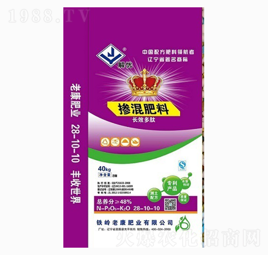 長(zhǎng)效多肽摻混肥料28-10-10-老康肥業(yè)