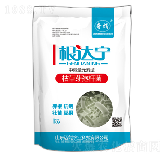 中量元素型枯草芽孢桿菌-根達寧-奇績-邁能農業(yè)