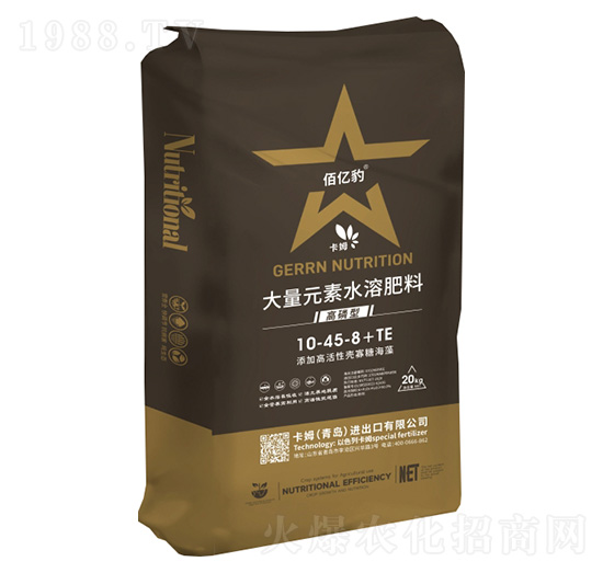 高磷型大量元素水溶肥料10-45-8+TE-佰億豹-卡姆