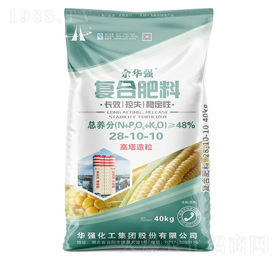 長效控失穩(wěn)定性復(fù)合肥料28-10-10-余華強(qiáng)-華強(qiáng)化工集團(tuán)