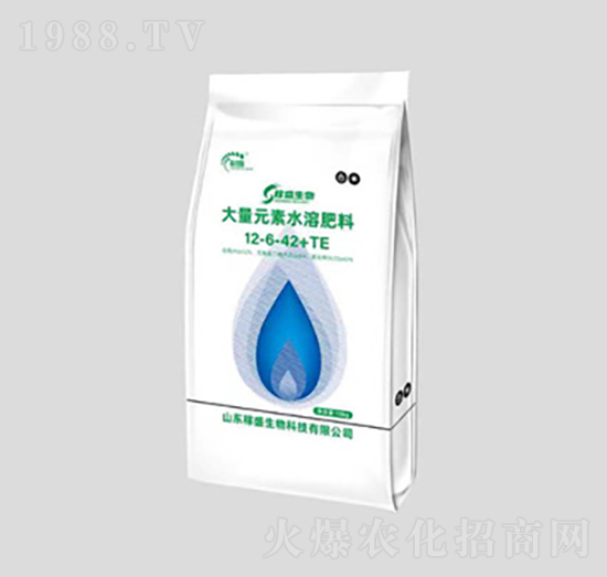 大量元素水溶肥料12-6-42+TE-稼盛生物