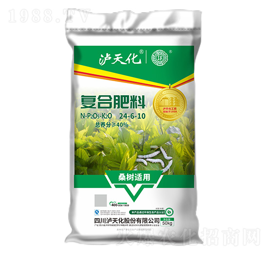 桑樹適用復(fù)合肥料24-6-10-工農(nóng)-瀘天化