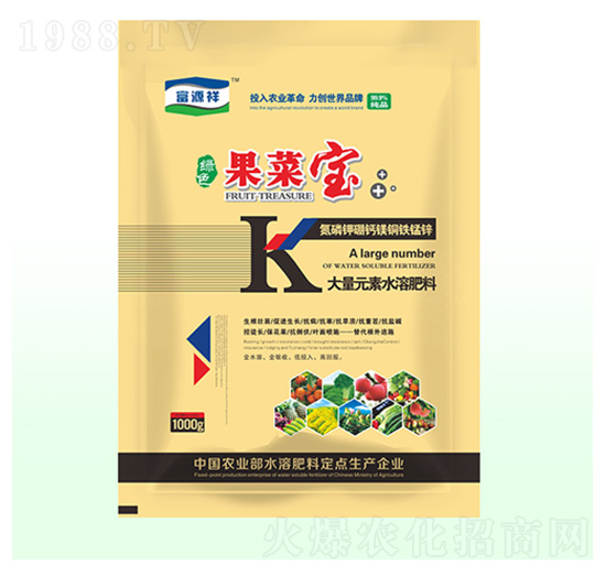 大量元素水溶肥肥料-綠色果菜寶-富源祥肥業(yè)