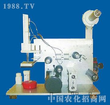 鼎盛-XT-50A半自動(dòng)平面貼標(biāo)機(jī)