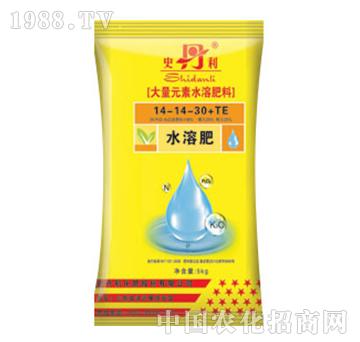 大量元素水溶肥料14-14-30+TE-史丹利-陽信潤豐