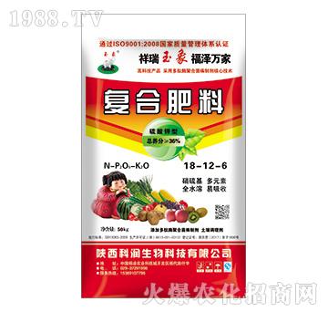 硫酸鉀型復(fù)合肥料18-12-6-科潤(rùn)生物