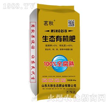 生態(tài)有機肥-茗秋（40kg）-大秋生態(tài)