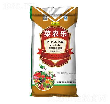 蔬菜專用高濃度硫酸鉀復混肥料28-6-6-菜農(nóng)樂-帝益肥