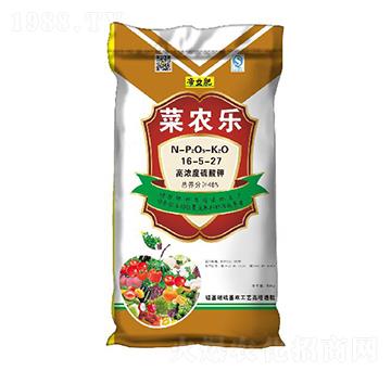 蔬菜專用高濃度硫酸鉀復混肥料16-5-27-菜農(nóng)樂-帝益肥