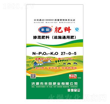 50kg追施通用摻混肥料27-0-5-豐田肥業(yè)