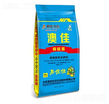 40kg腐植酸復合肥料15-8-26+TE-澳佳生態(tài)