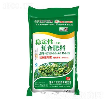 花椒適用穩(wěn)定性復(fù)合肥料15-6-20-寶禾實業(yè)