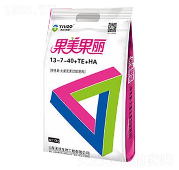 大量元素水溶肥料13-7-40+TE+HA-果美果麗-天鹿生物