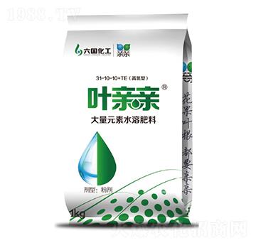 高氮型大量元素水溶肥料31-10-10+TE-葉親親-六國化工