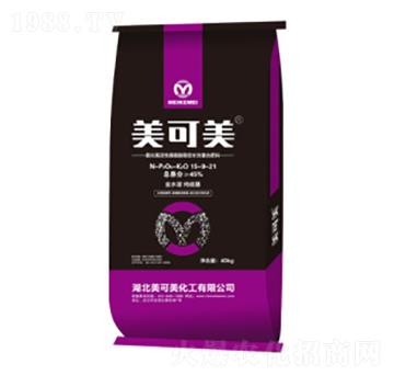 氨化高活性腐殖酸5G長(zhǎng)效復(fù)合肥料15-9-21-美可美