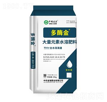 大量元素水溶肥料18-4-30+TE-多酶金-中農(nóng)金瑞