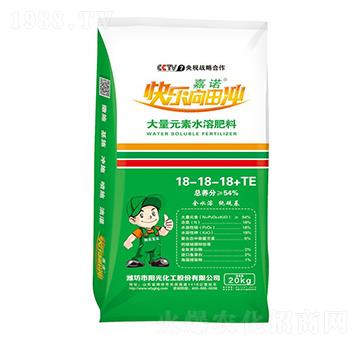 大量元素水溶肥料18-18-18+TE-嘉諾-陽光化工