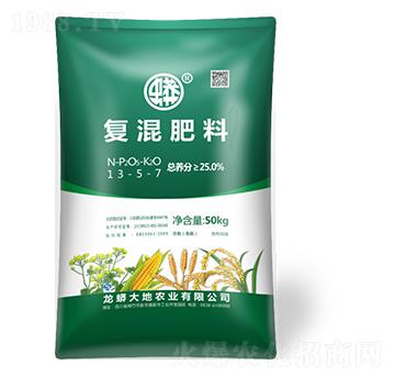 復(fù)混肥料13-5-7-龍蟒磷化工