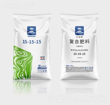 火山能硫酸鉀型復(fù)合肥料15-15-15